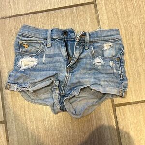 Girls size 8 Abercrombie Jean shorts